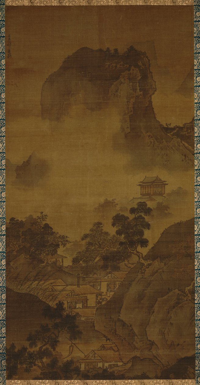 Landscape of Four Seasons- Fall alkotó: Sesshû Tôyô