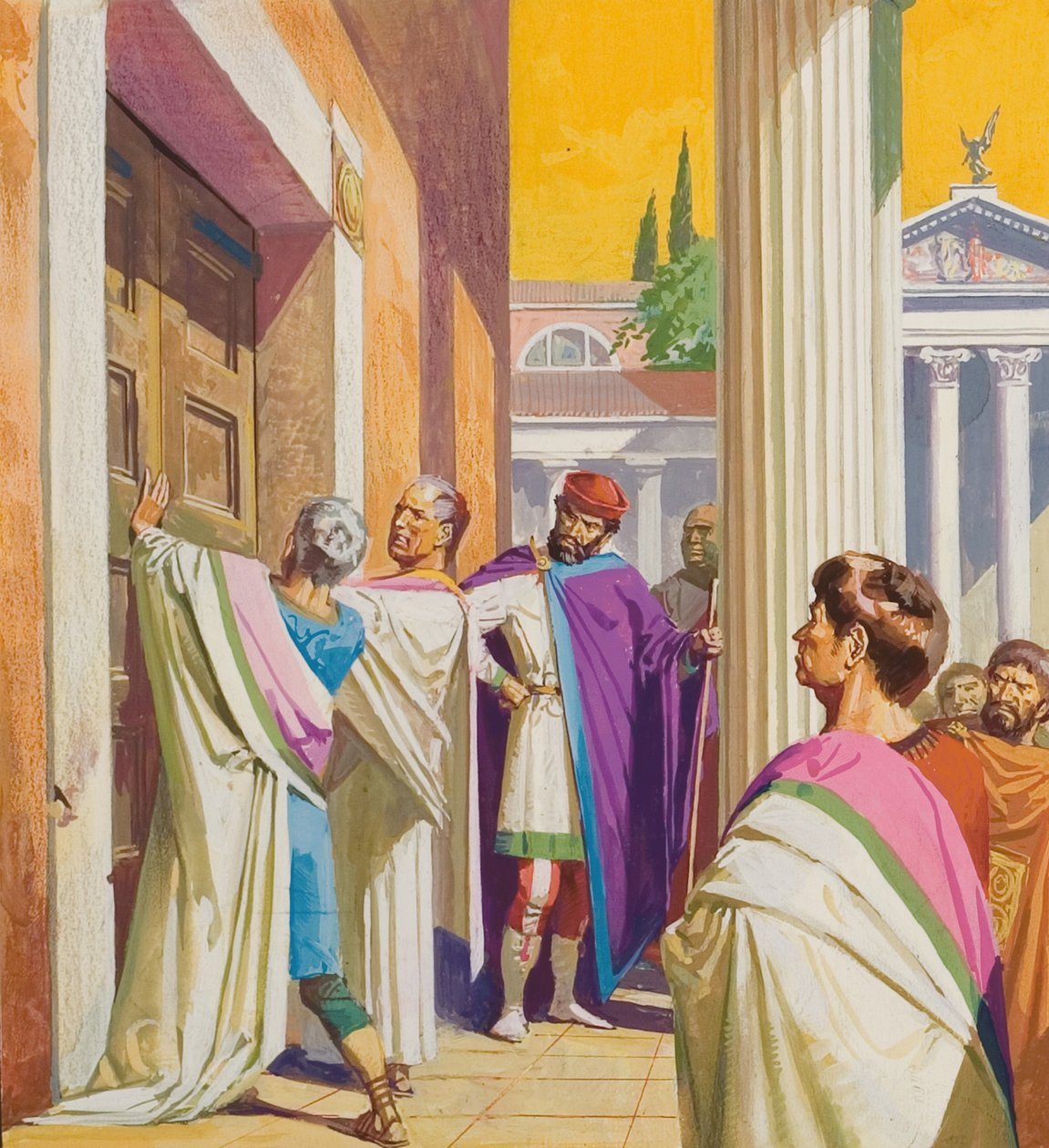 Az ókori Róma alkotó: Severino Baraldi