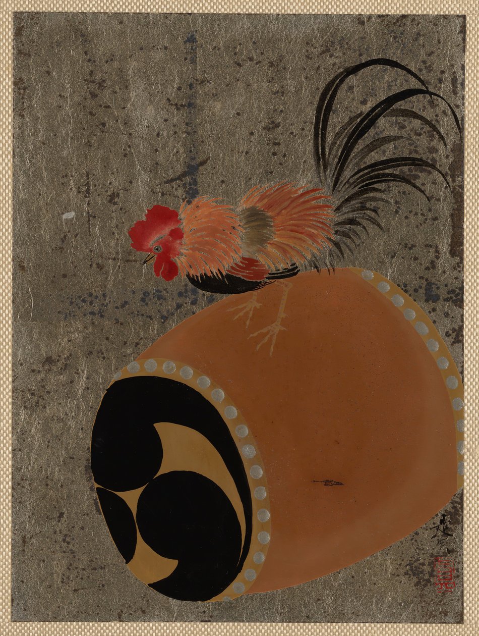 Kakas a dobon, 1882. alkotó: Shibata Zeshin
