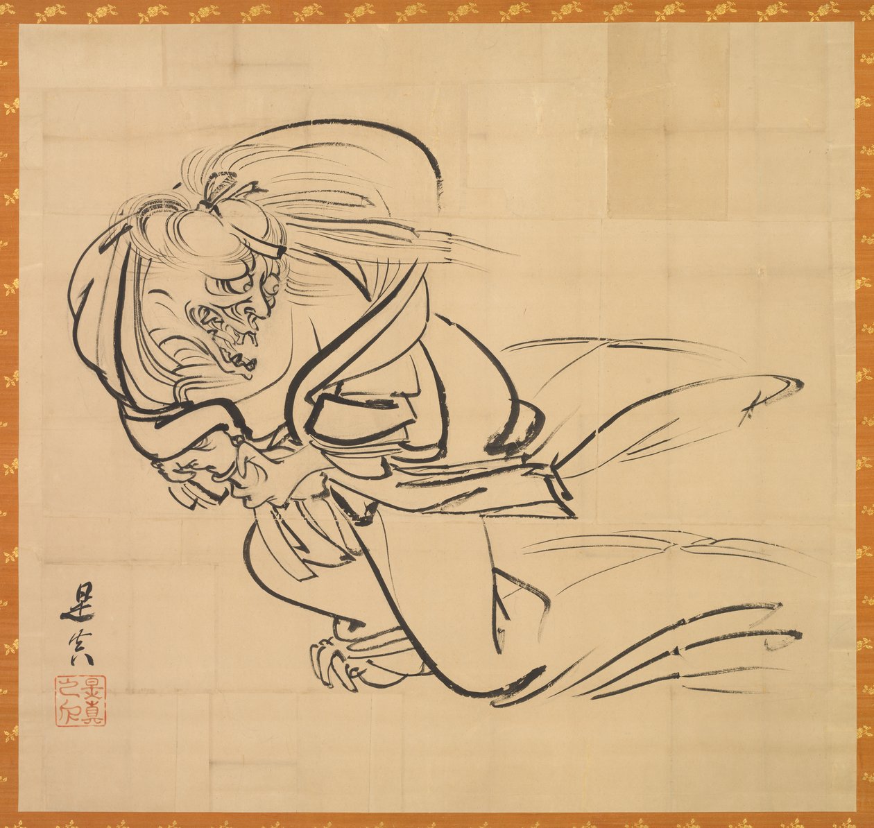 Ibaraki, c. 1840. alkotó: Shibata Zeshin