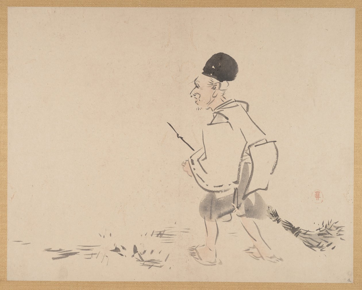 Festészet, 19. század. alkotó: Shibata Zeshin