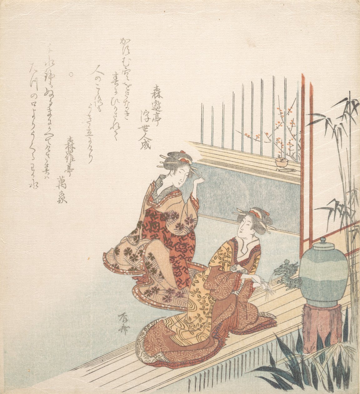 Kora tavasz, 1750-1835., 1750-1835. alkotó: Shinsai