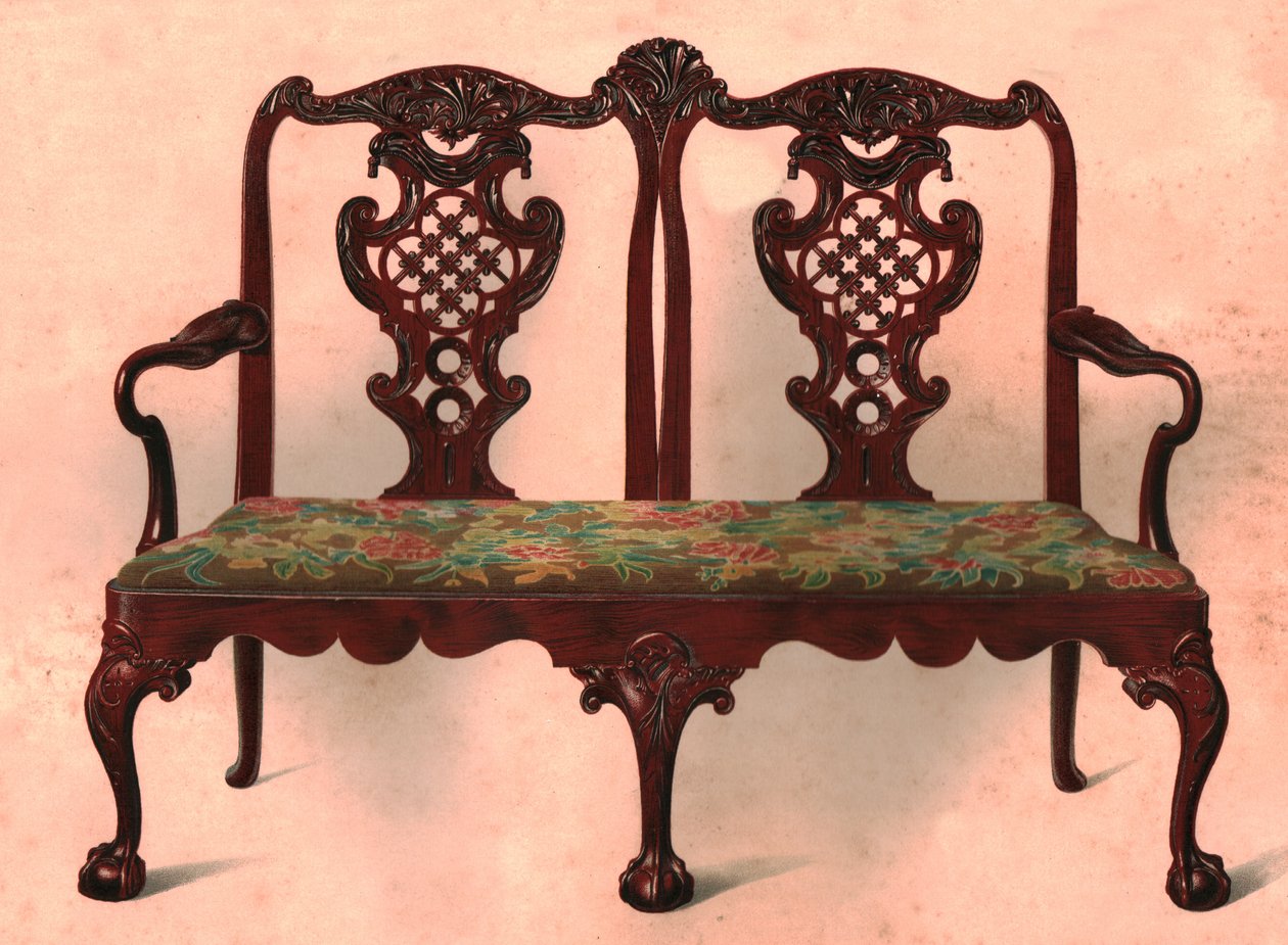 Settee, 1906 alkotó: Shirley Charles Llewellyn Slocombe