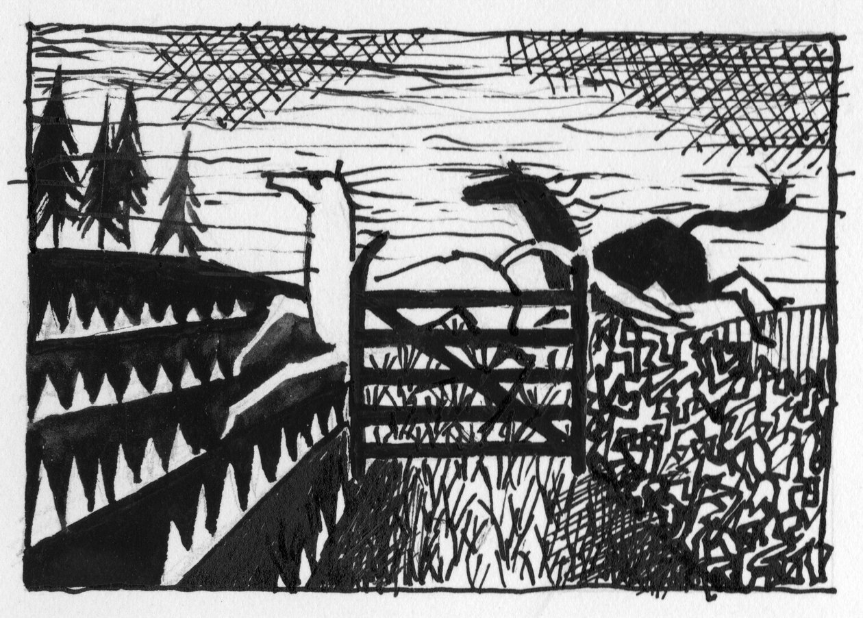 Lovak, 1951. alkotó: Shirley Markham