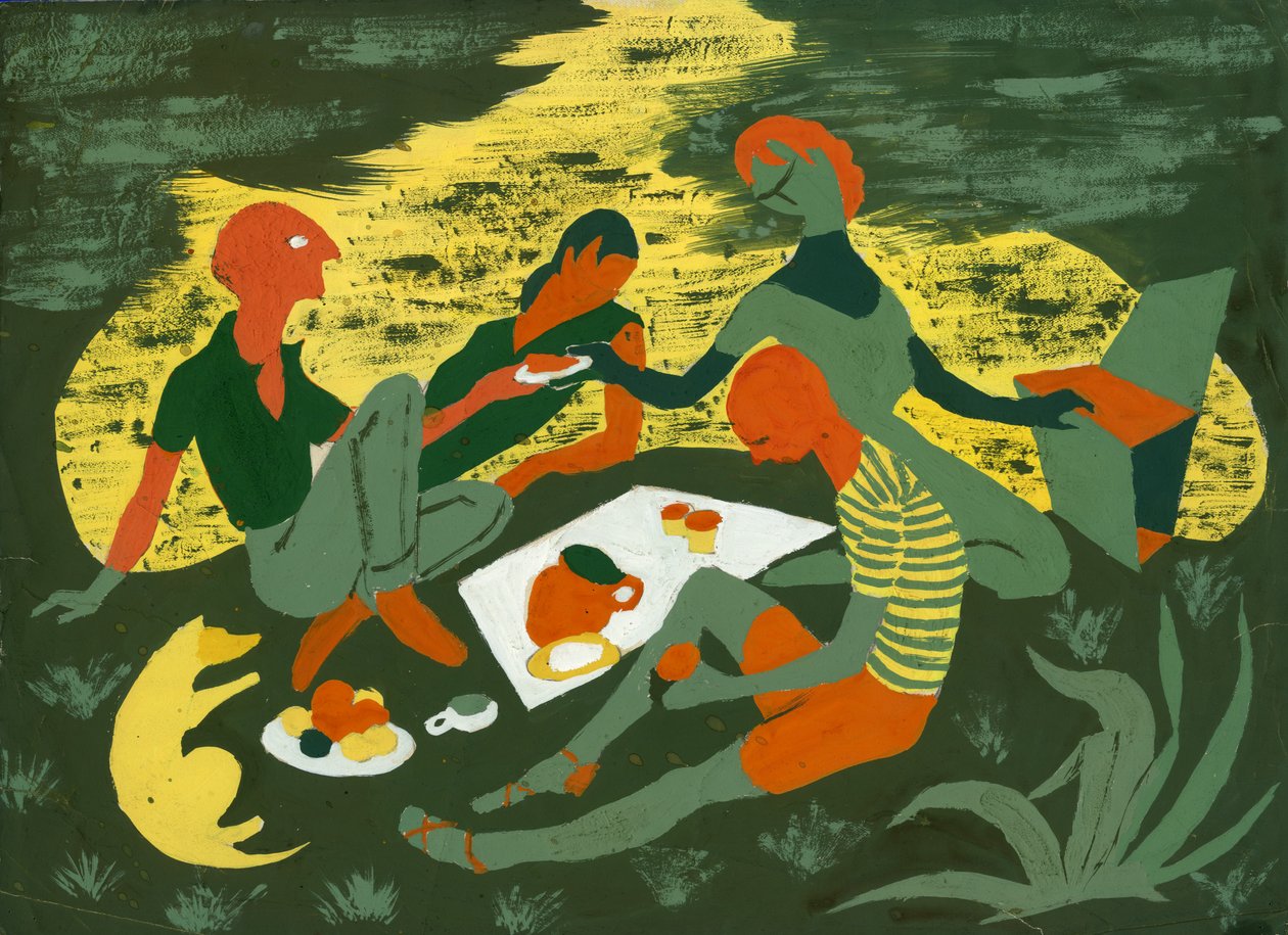 Piknik, 1950. alkotó: Shirley Markham