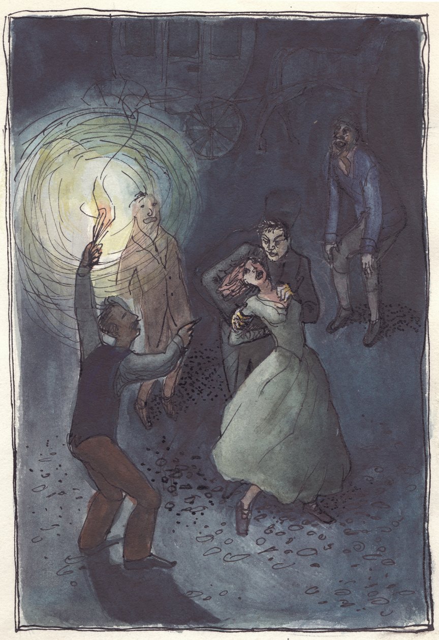 Nőt rabolnak el, 1952. alkotó: Shirley Markham