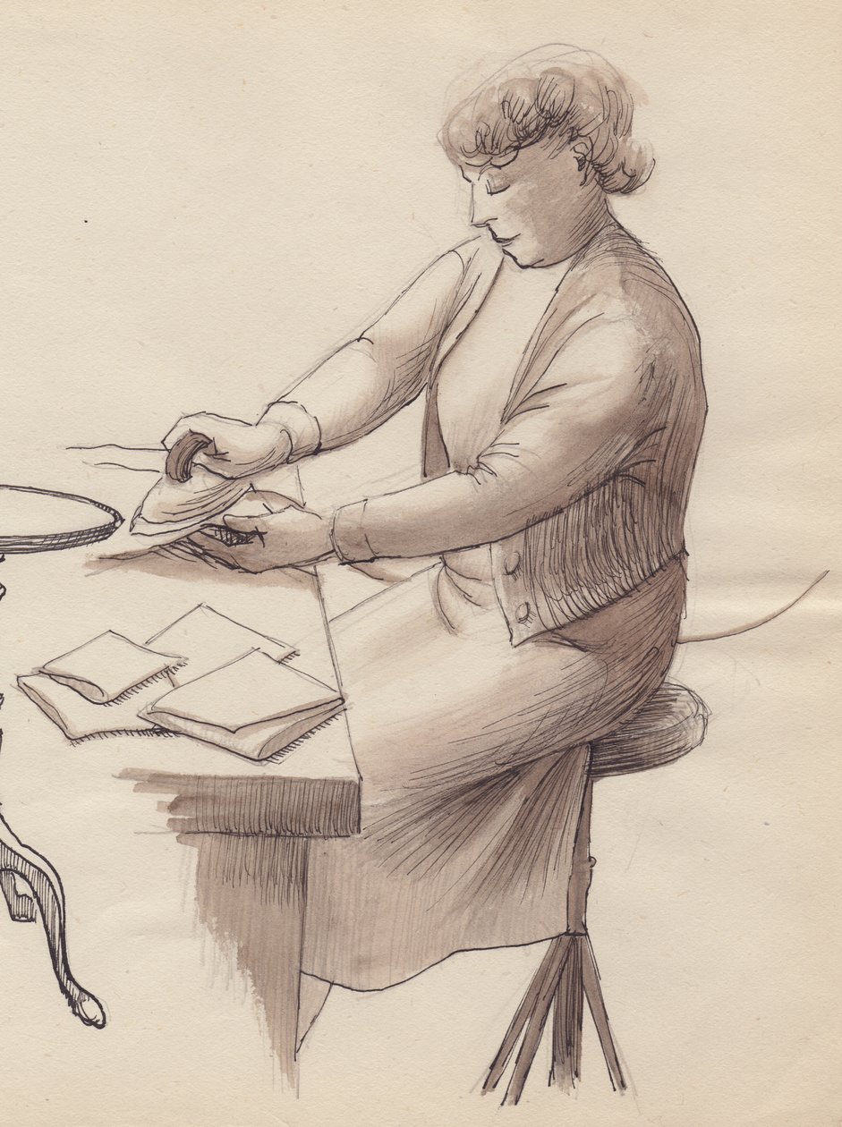 Női vasalás, 1951. alkotó: Shirley Markham