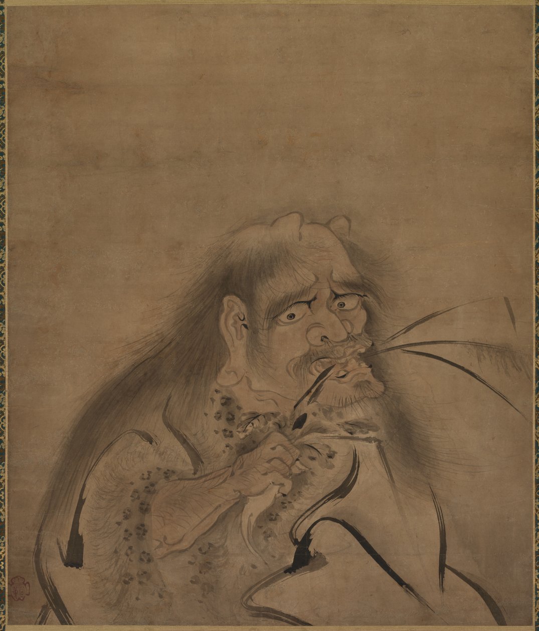 Shinno portréja, 1400-as évek vége – 1500-as évek eleje. alkotó: Shoryo