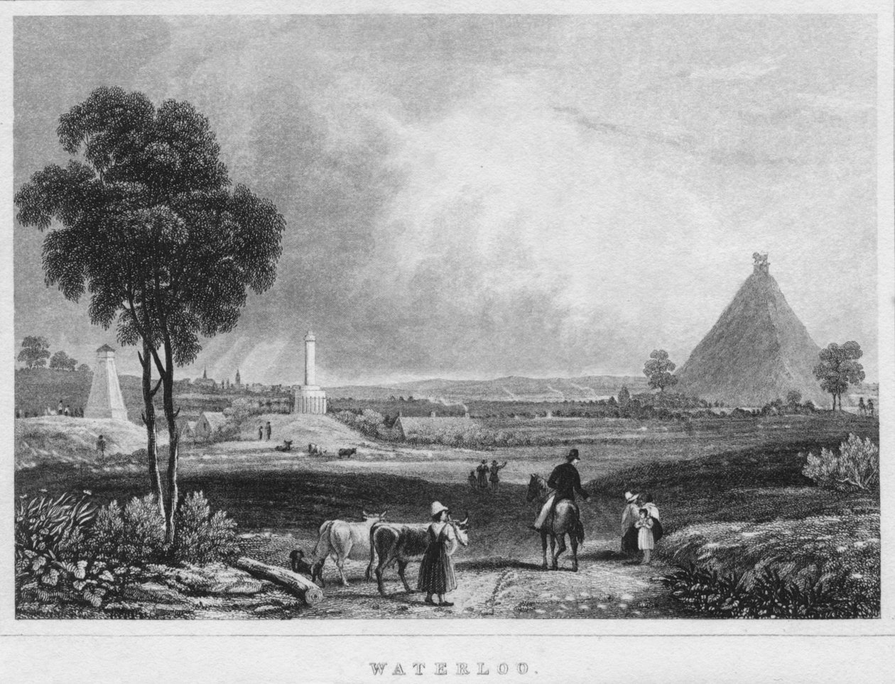Waterloo, 1850 alkotó: Shury and Son