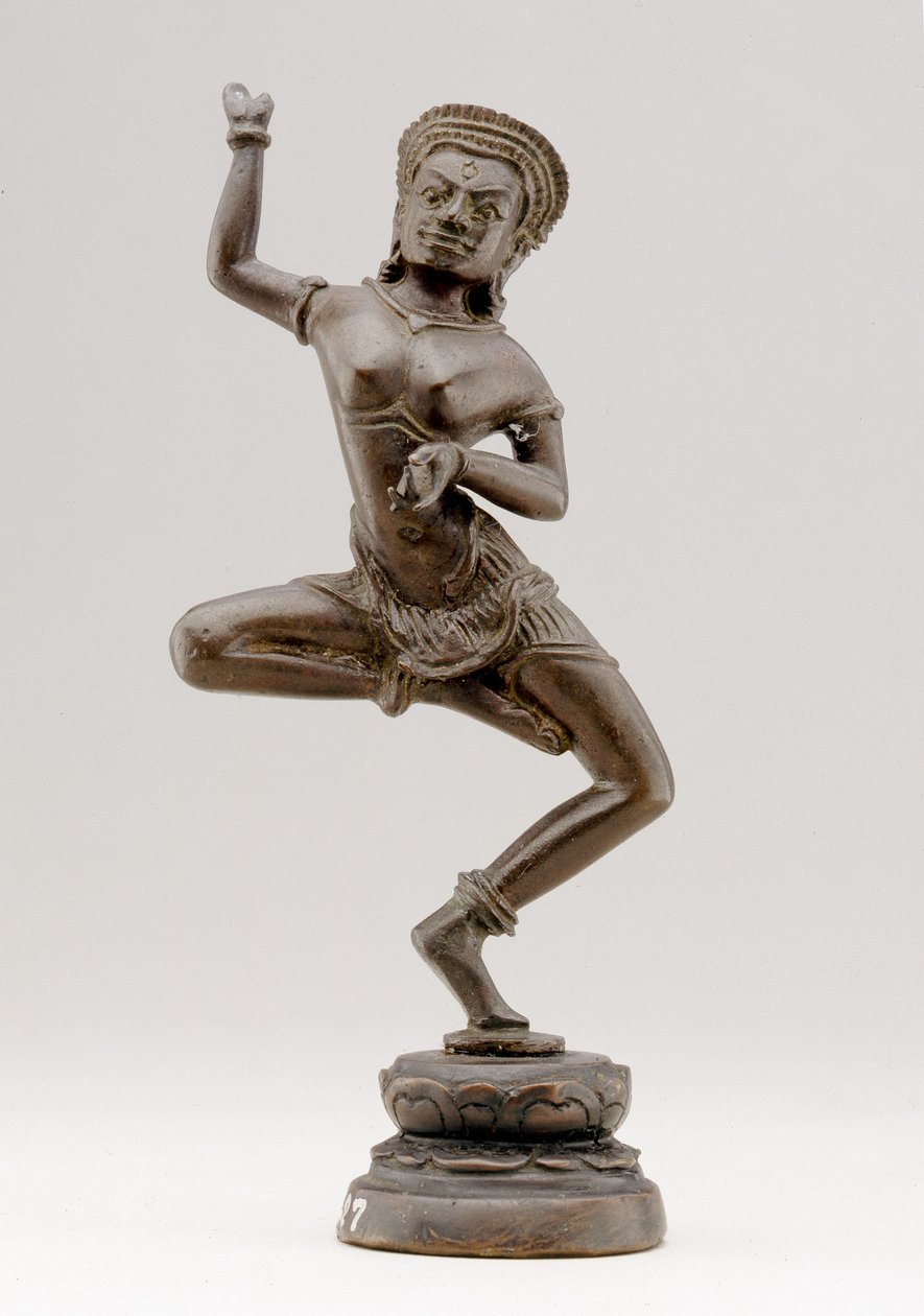 Táncoló Dakini, Lopburi kultúra (bronz) alkotó: Siamese School