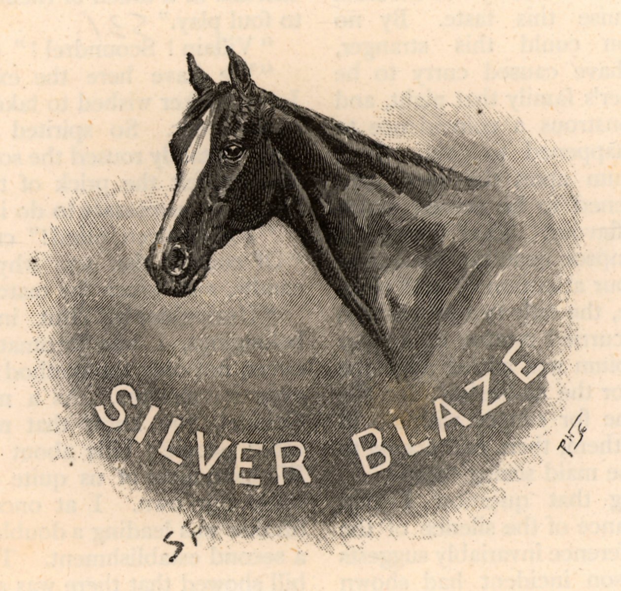 Silver Blaze kalandja alkotó: Sidney Paget