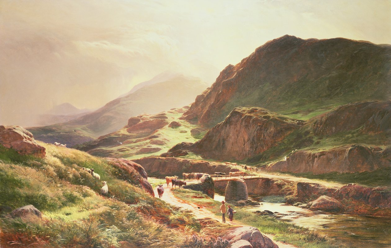 Felvidéki jelenet alkotó: Sidney Richard Percy