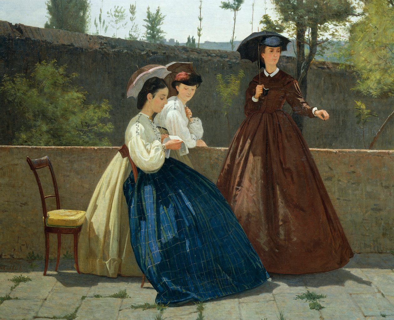Alamizsnás alkotó: Silvestro Lega