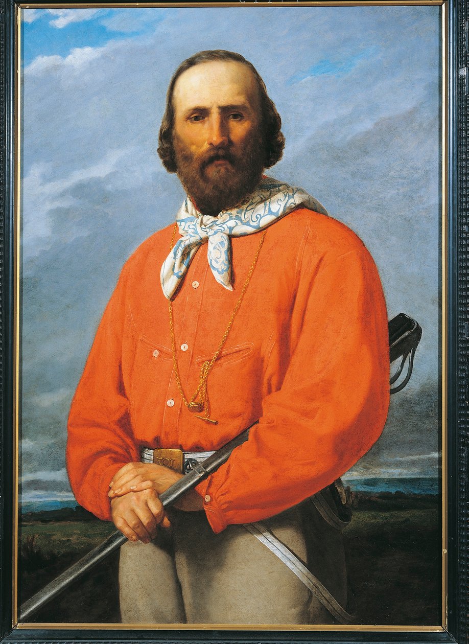 Giuseppe Garibaldi portréja alkotó: Silvestro Lega