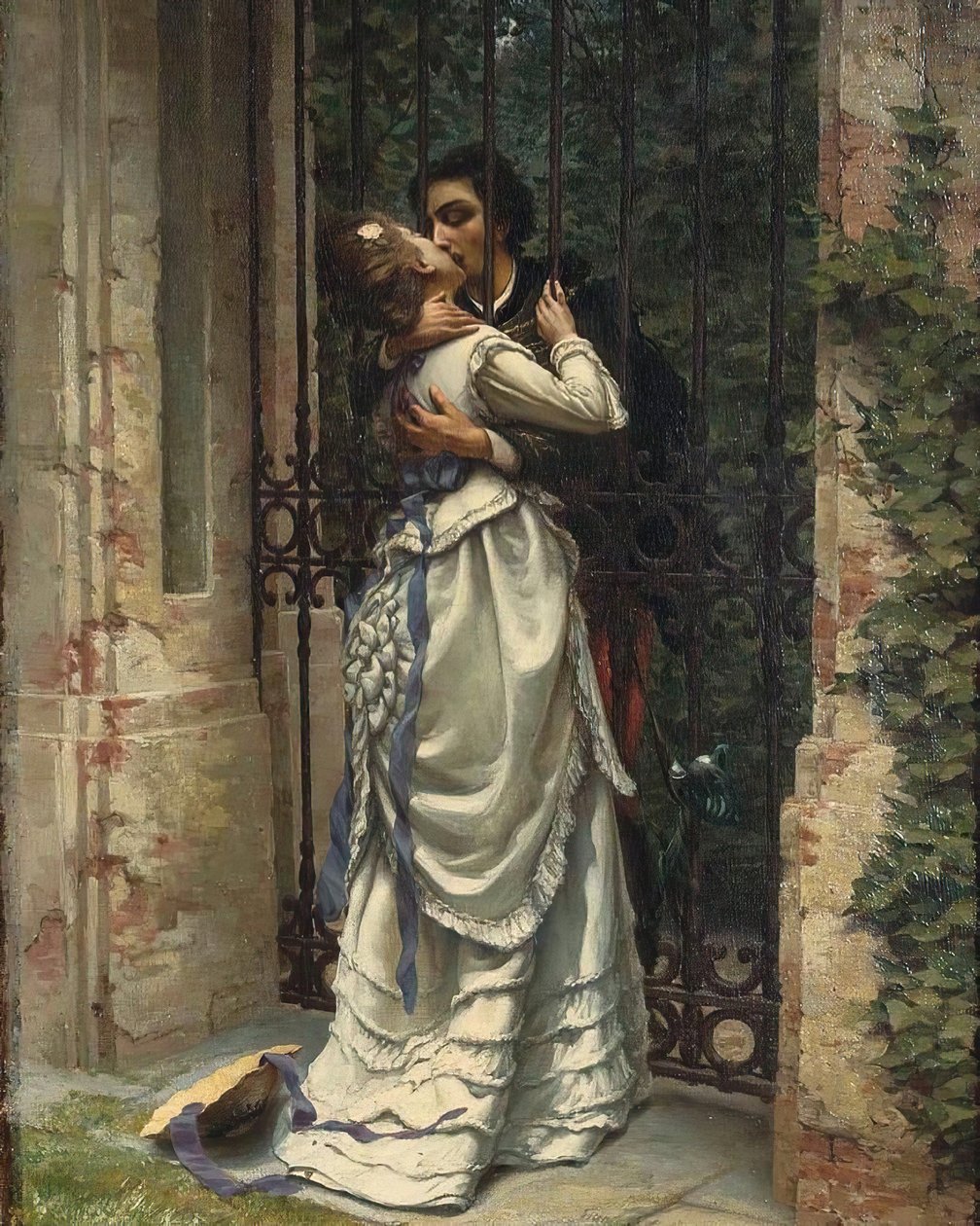 A csók, 1910. alkotó: Silvio Allason
