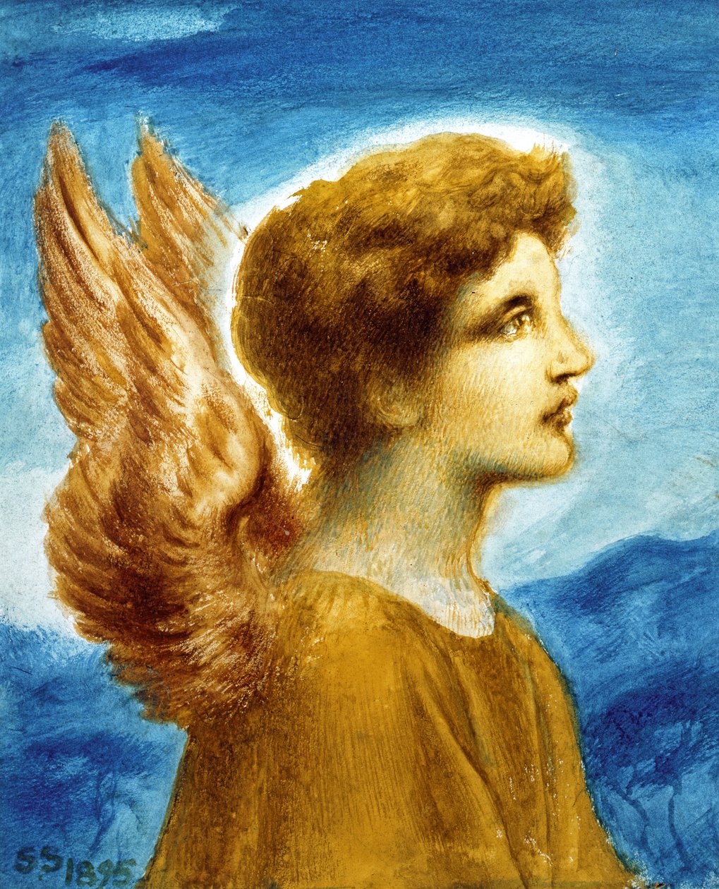 Angyalfiú, 1895 alkotó: Simeon Solomon