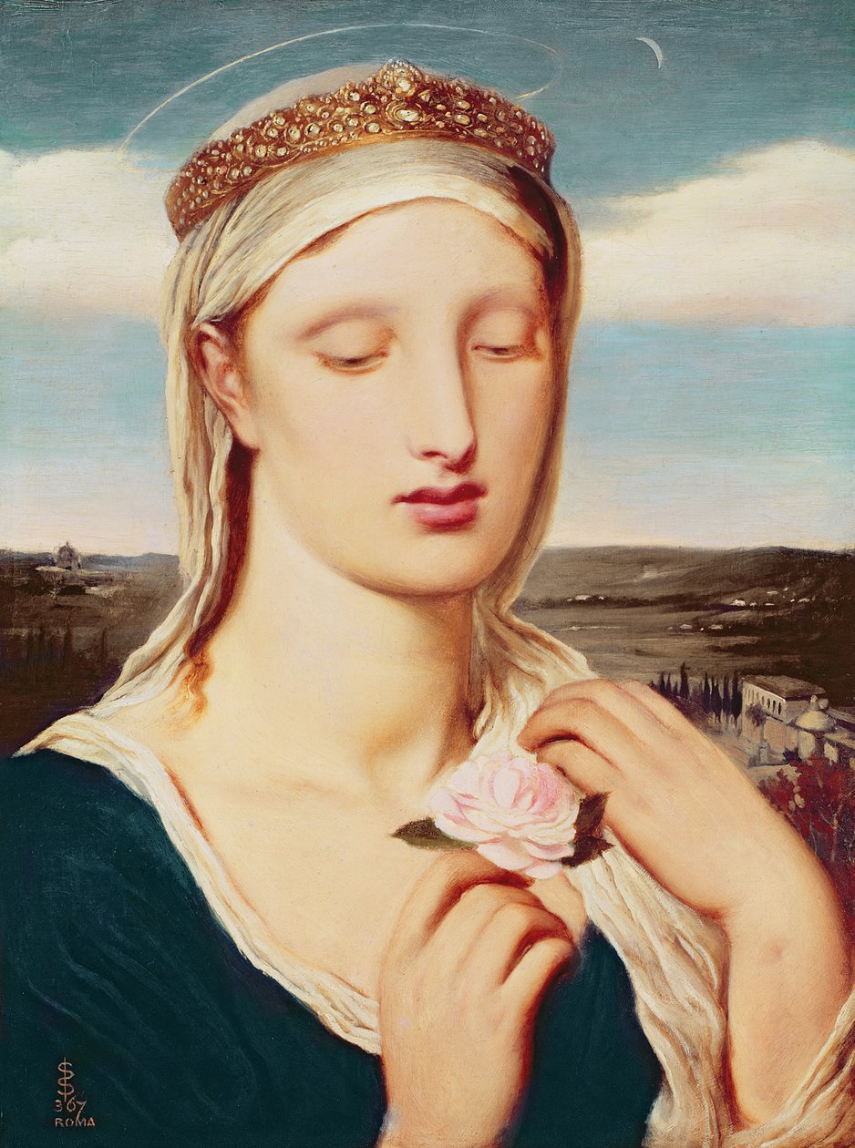 Madonna alkotó: Simeon Solomon
