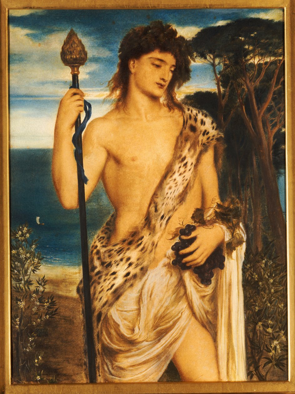 Bacchus, 1867 alkotó: Simeon Solomon