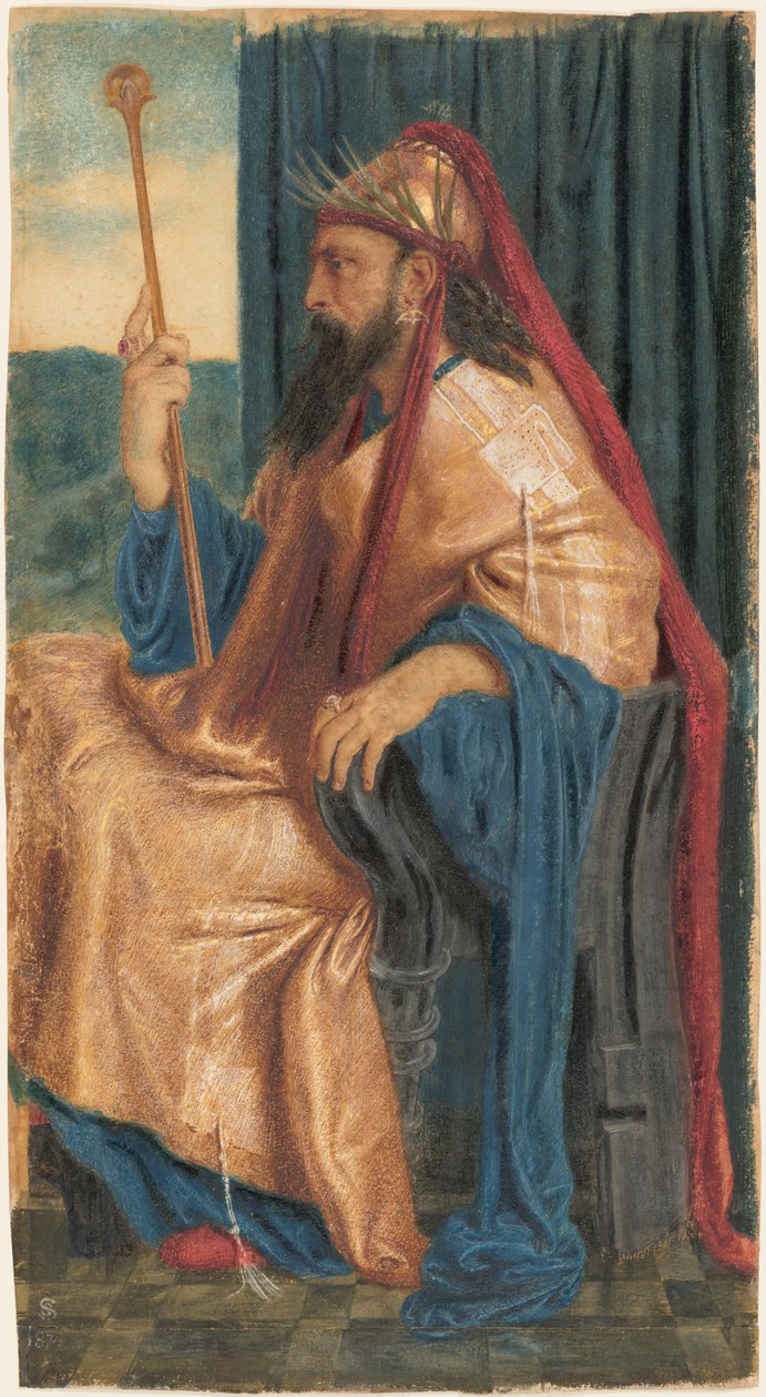 Salamon király alkotó: Simeon Solomon