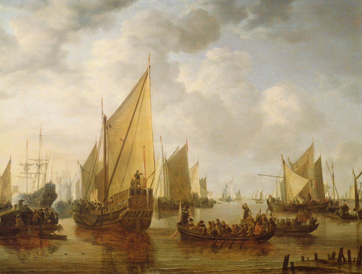 Tengerészeti Szemle, 1649 alkotó: Simon de Vlieger