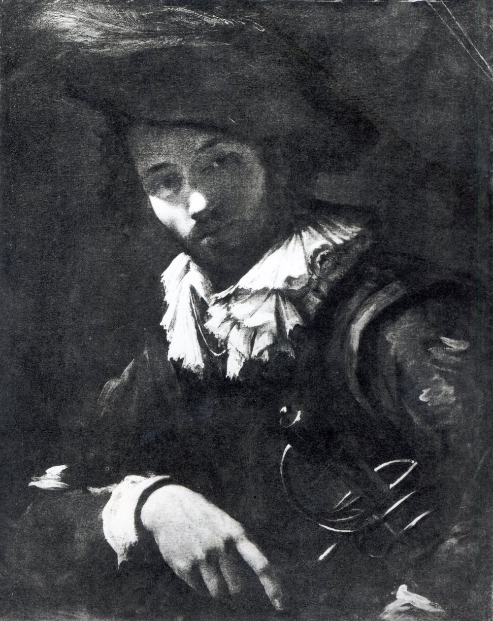 Zsoldos portréja, 1621-25 alkotó: Simon Vouet