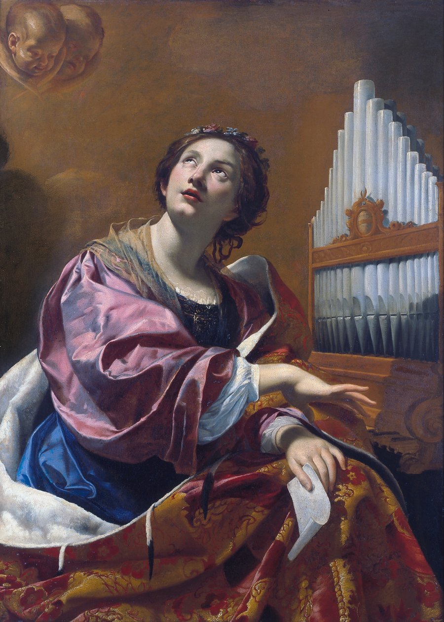 Szent Cecilia alkotó: Simon Vouet