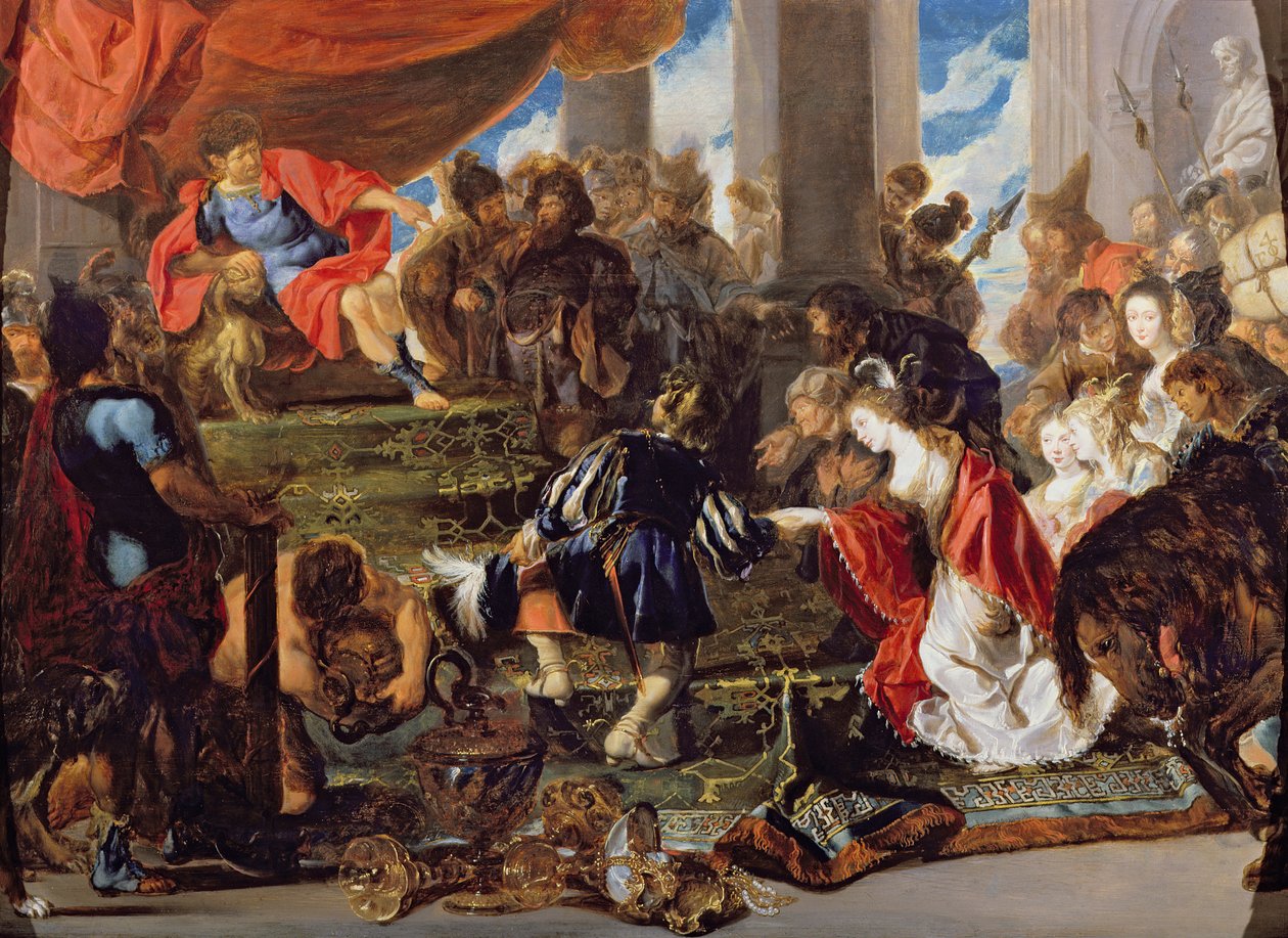 Scipio kontinenciája alkotó: Simon de Vos