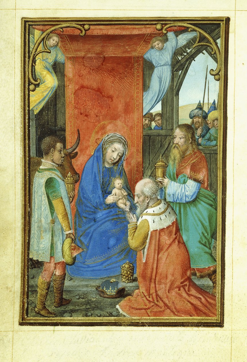 A mágusok imádása, 1520-as évek alkotó: Simon Bening