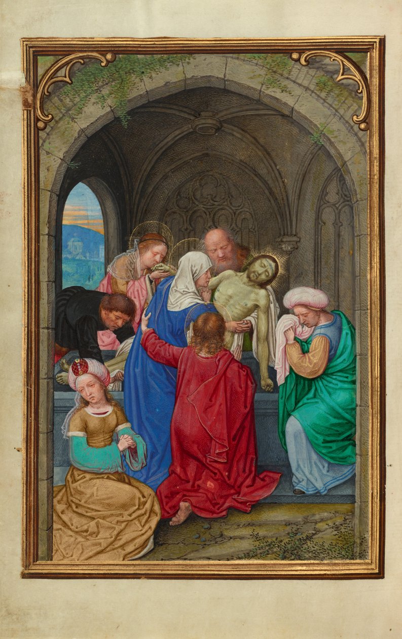 A sírbatétel alkotó: Simon Bening