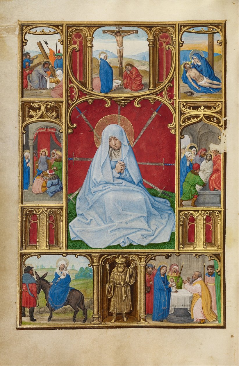 A Szűz hét bánata alkotó: Simon Bening