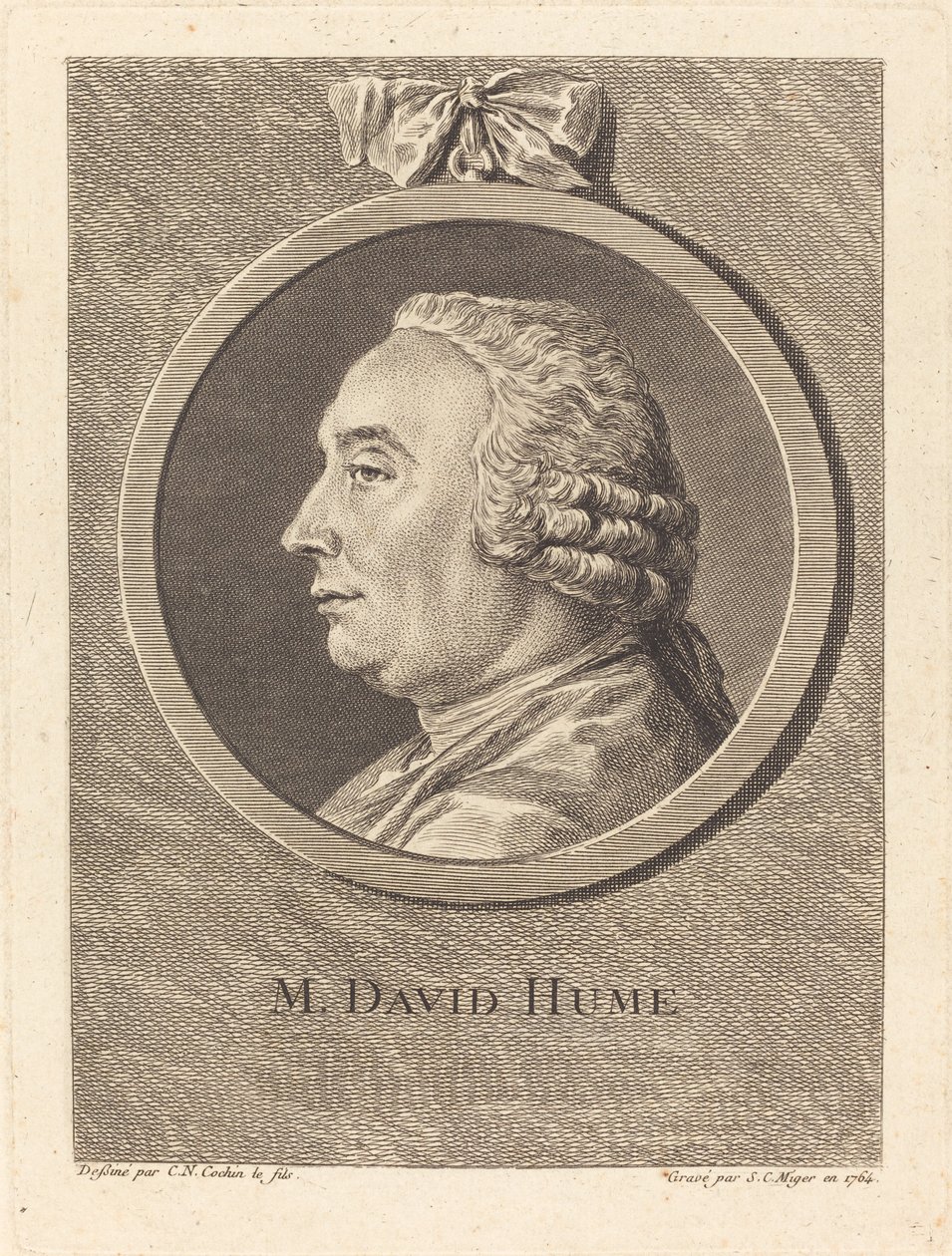M. David Hume alkotó: Simon Charles Miger after Charles Nicolas Cochin II