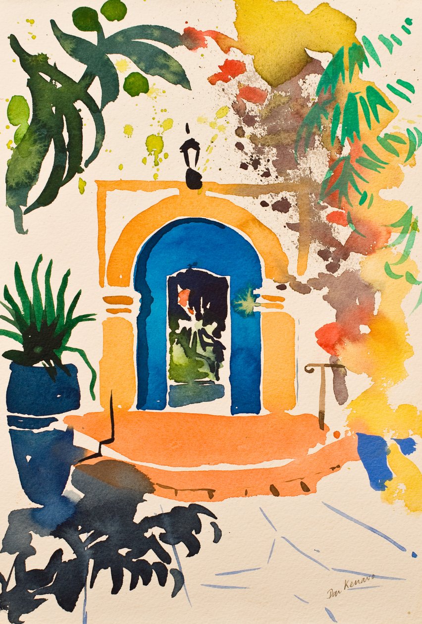 Dar Kenavo, 2016 (akvarell) alkotó: Simon Fletcher