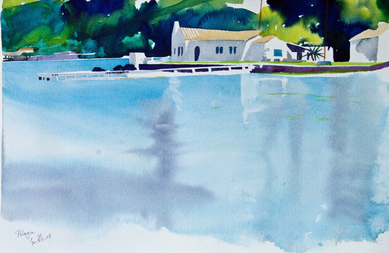 Pelagia, 2008 (akvarell) alkotó: Simon Fletcher