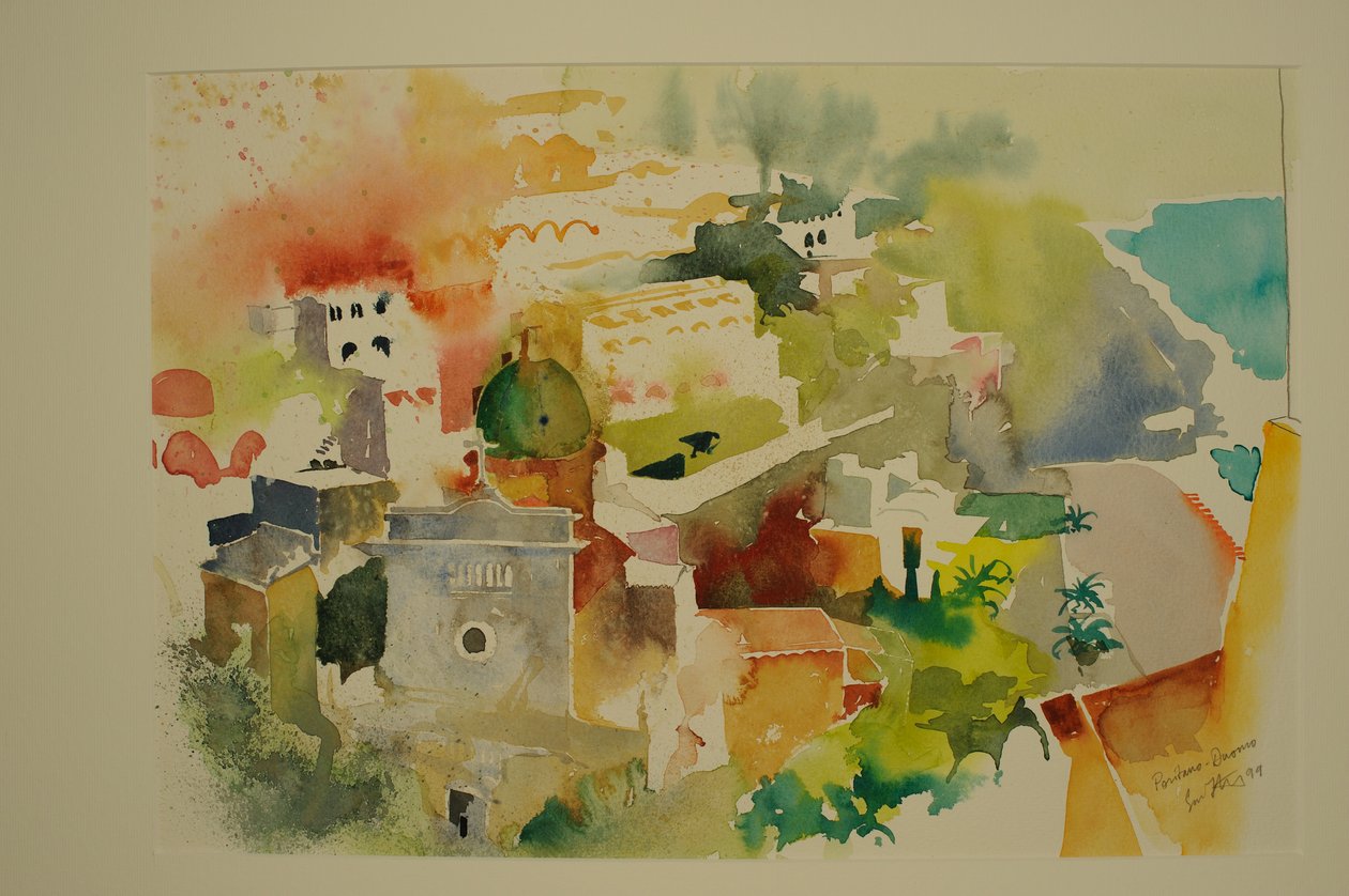 Positano székesegyház alkotó: Simon Fletcher