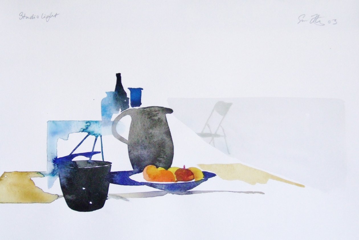 Stúdiófény, 2003 (akvarell) alkotó: Simon Fletcher