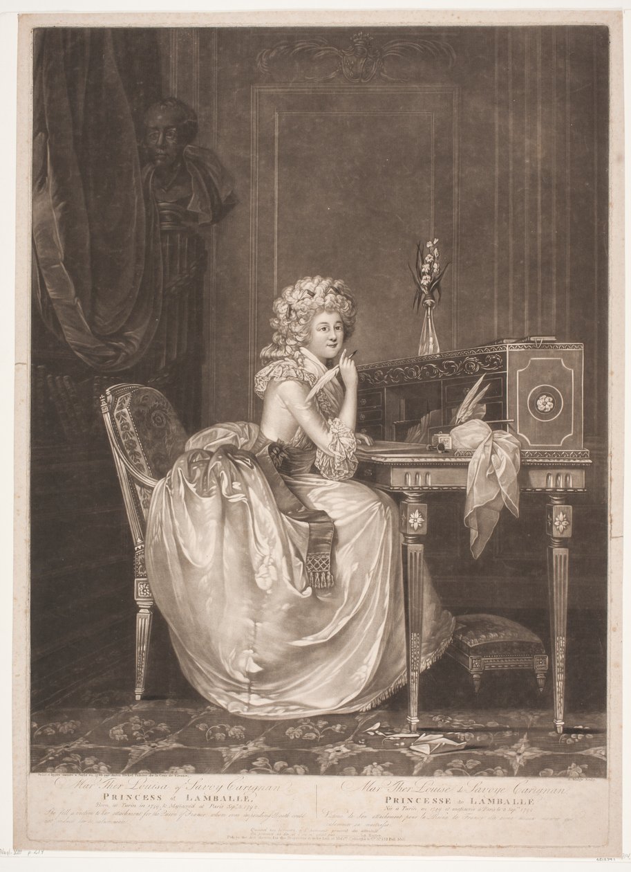 Savoyai Mária Louise alkotó: Simon Malgo