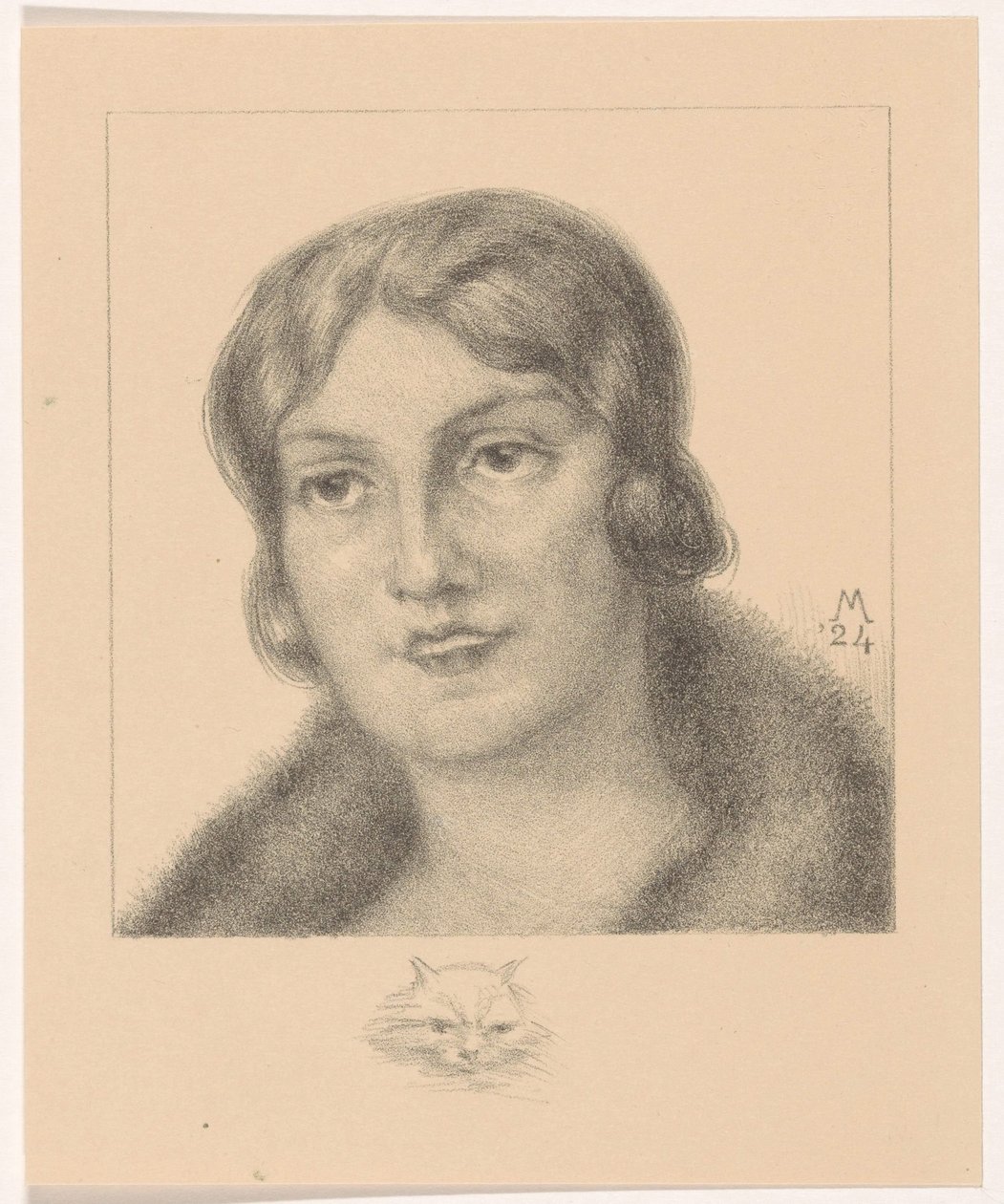 Mrs. van Tienhoven-Hoyack portréja alkotó: Simon Moulijn