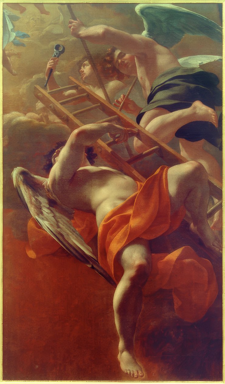 Angyal a szenvedély eszközeivel alkotó: Simon Vouet