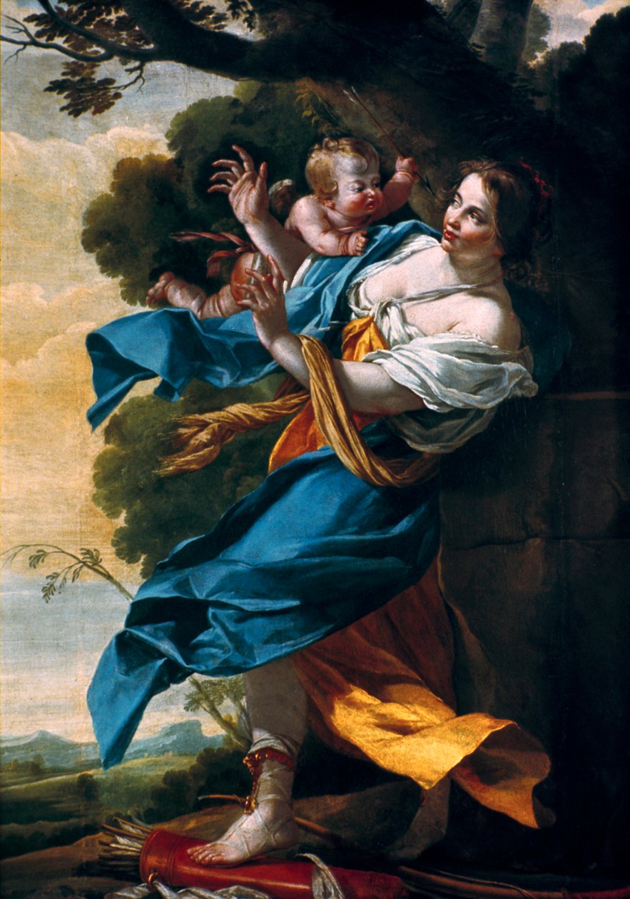 A szerelem, ami megbosszulta, 17. század. alkotó: Simon Vouet