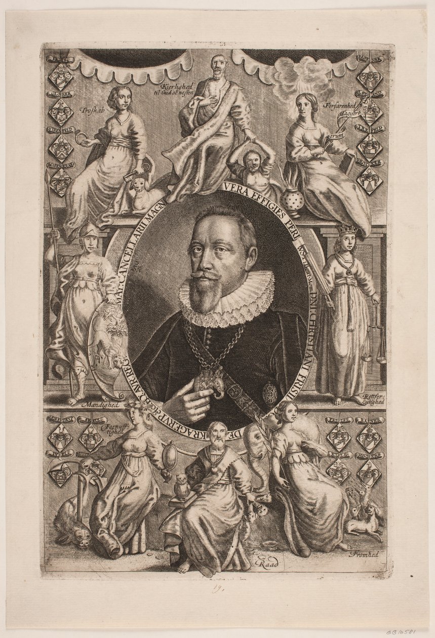 Christian Friis kancellár alkotó: Simon de Pas