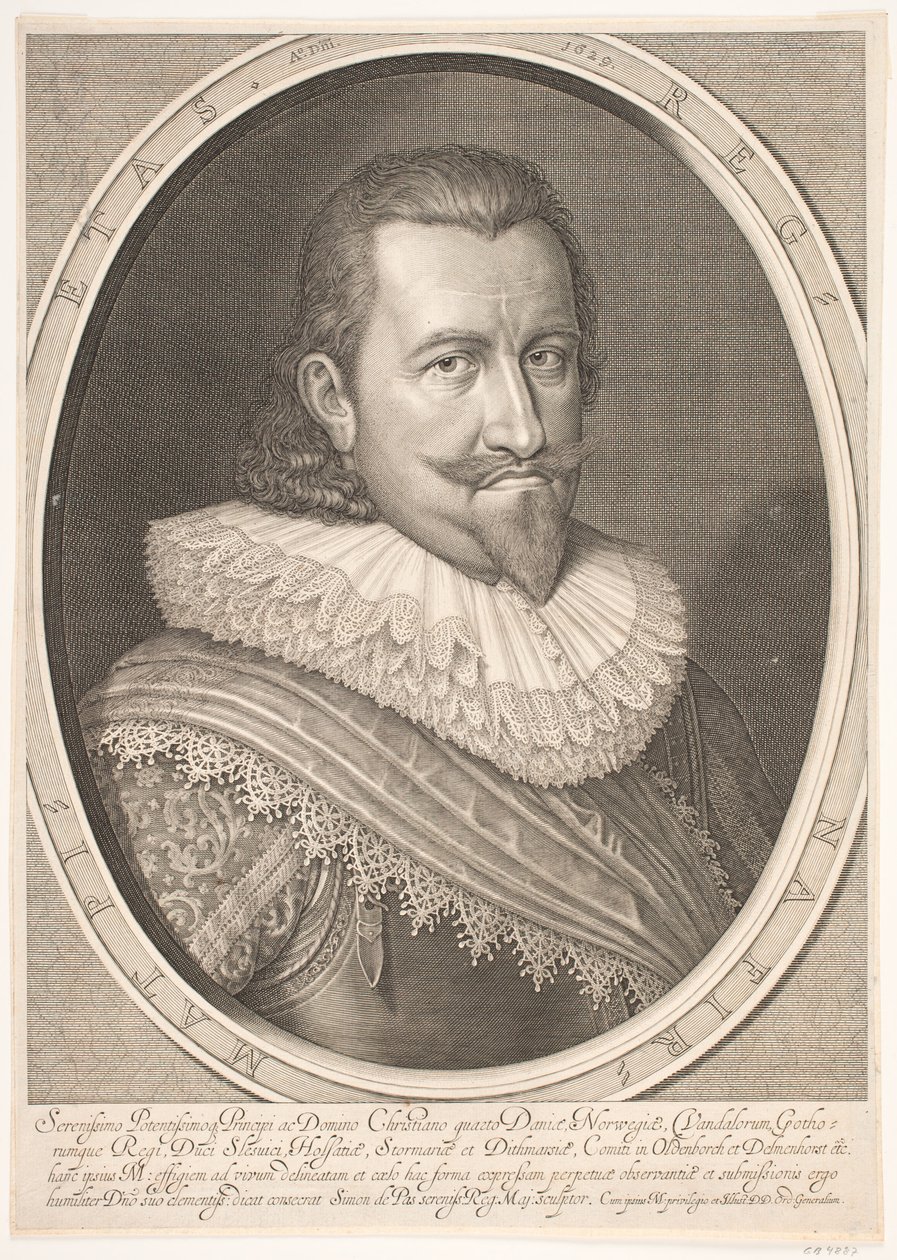 Christian portréja IV alkotó: Simon de Pas