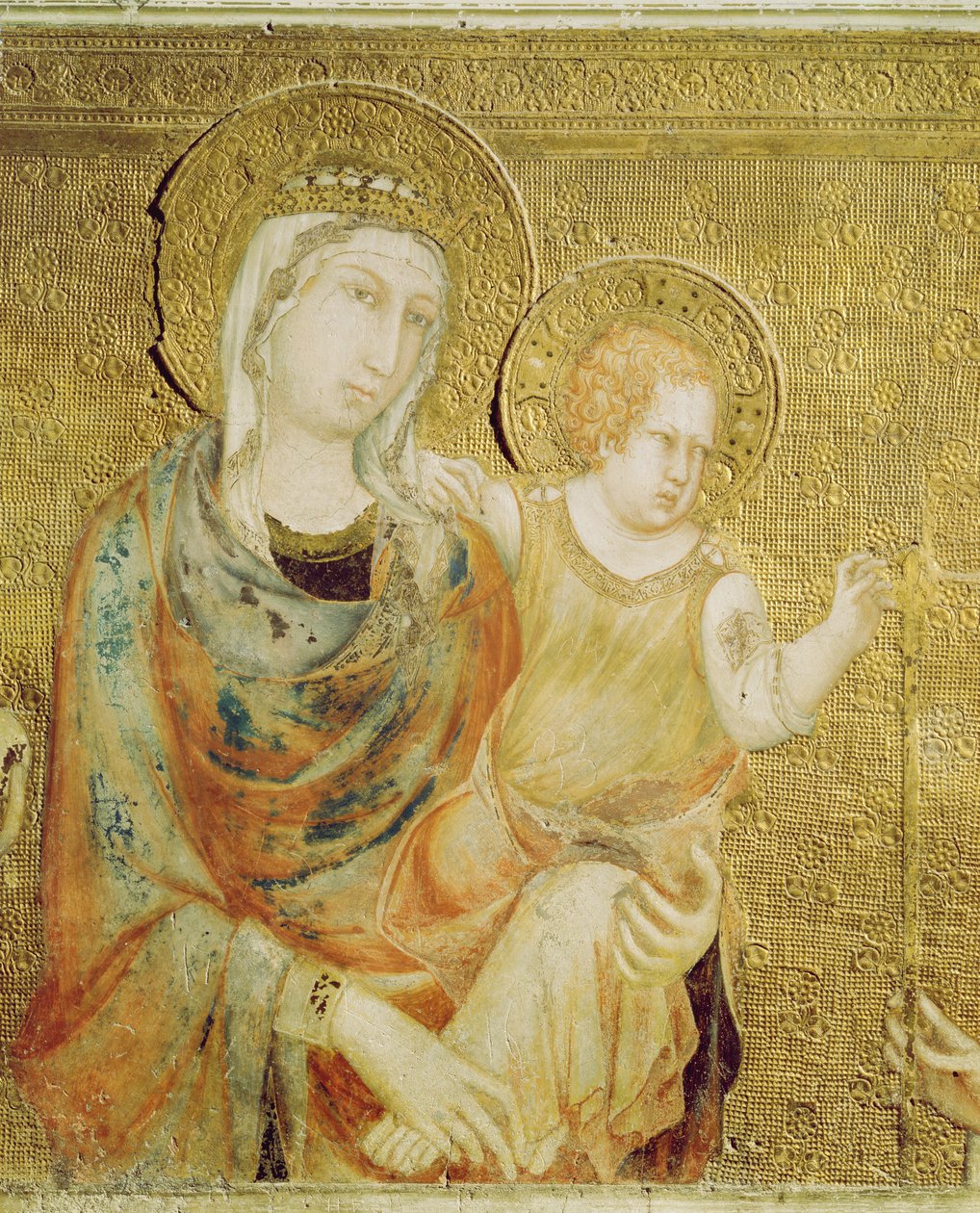 Madonna és gyermeke alkotó: Simone Martini
