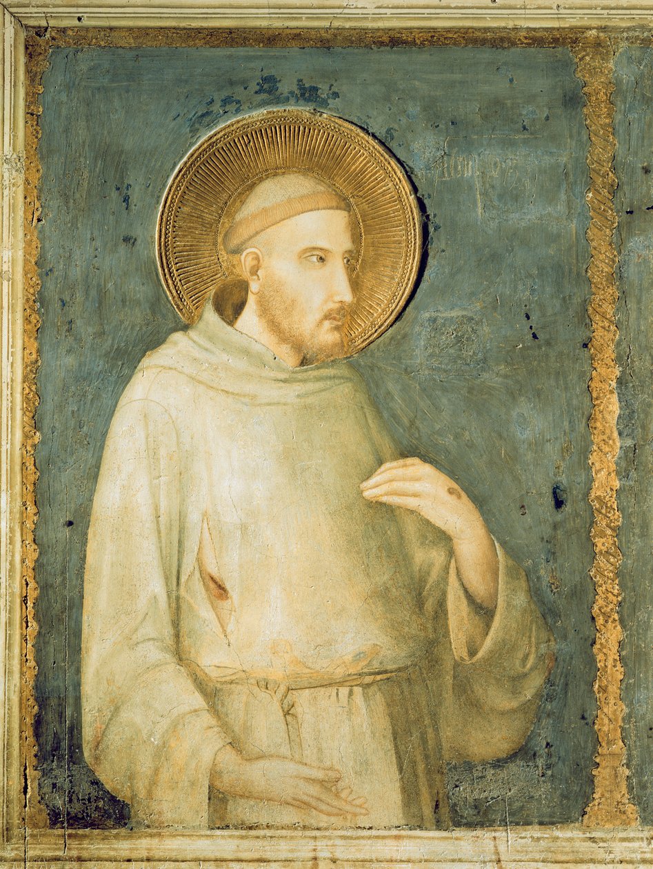 Szent Ferenc, 1318 alkotó: Simone Martini