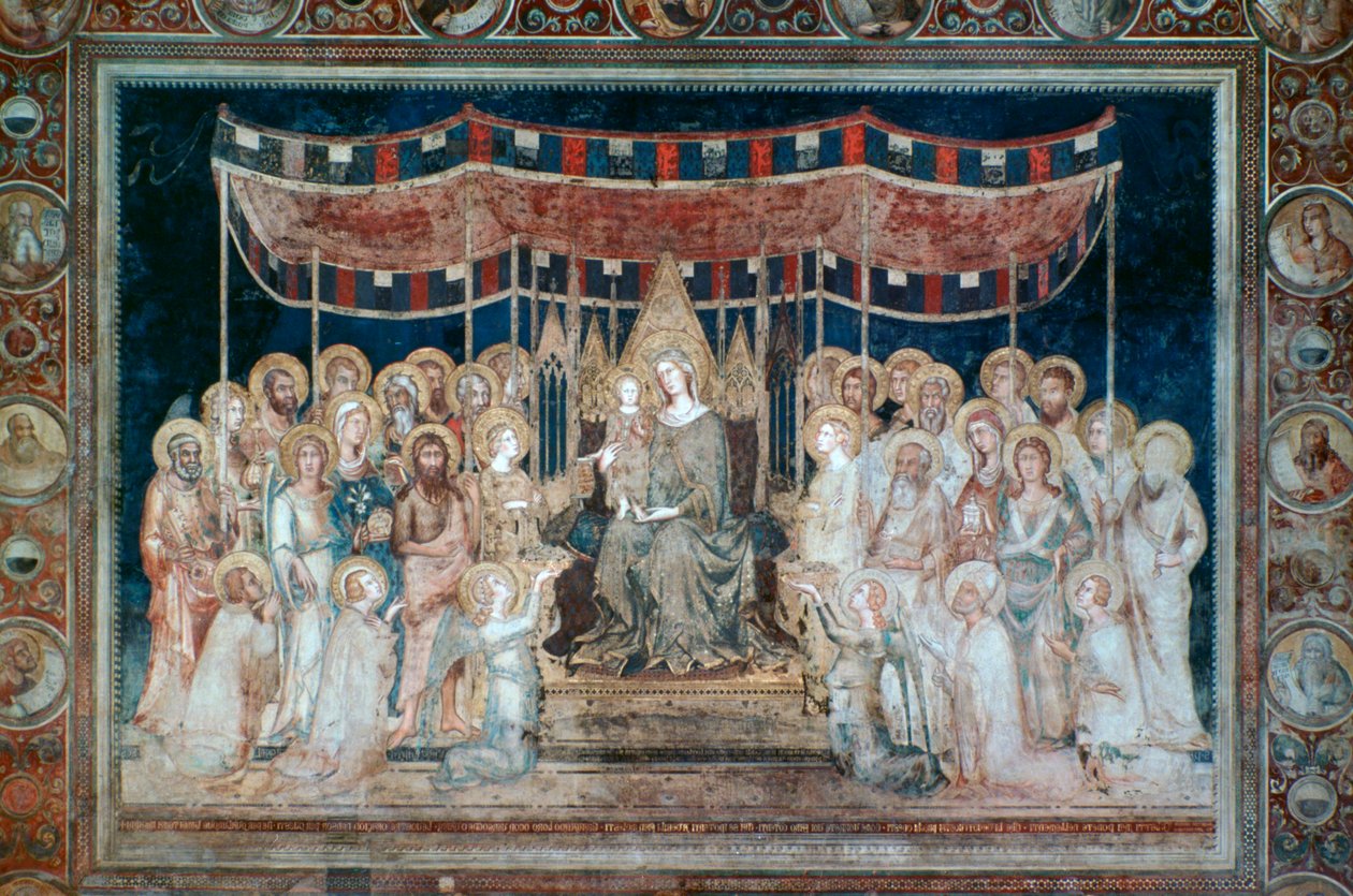 Maesta, 1315 alkotó: Simone Martini