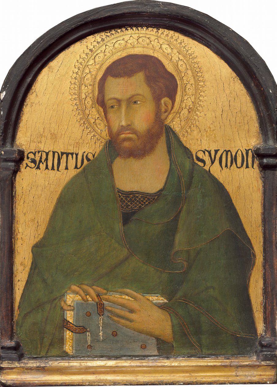 Szent Simon alkotó: Simone Martini