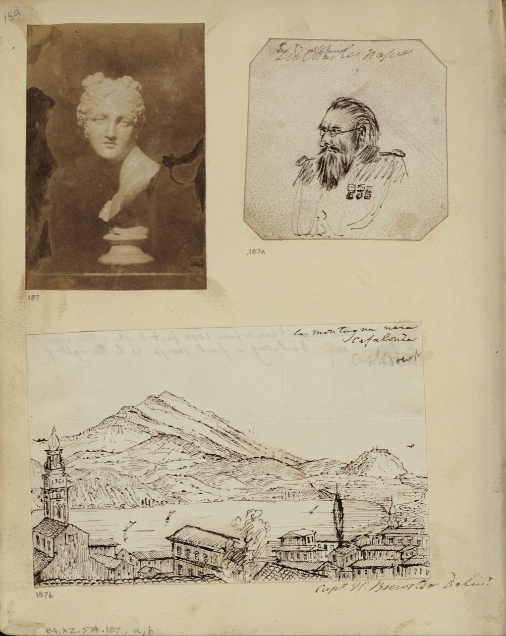 (Vénusz mellszobra) alkotó: Sir David Brewster
