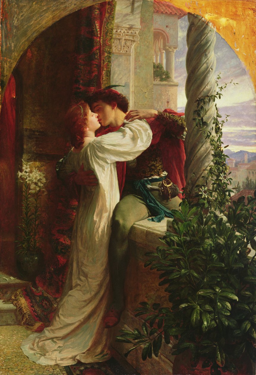 Rómeó és Júlia, 1884 alkotó: Frank Dicksee