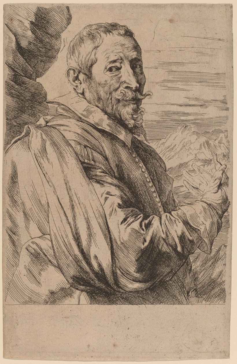 Jodocus de Momper alkotó: Sir Anthony van Dyck