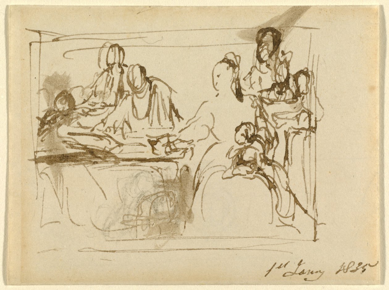Családi Csoport alkotó: Sir David Wilkie