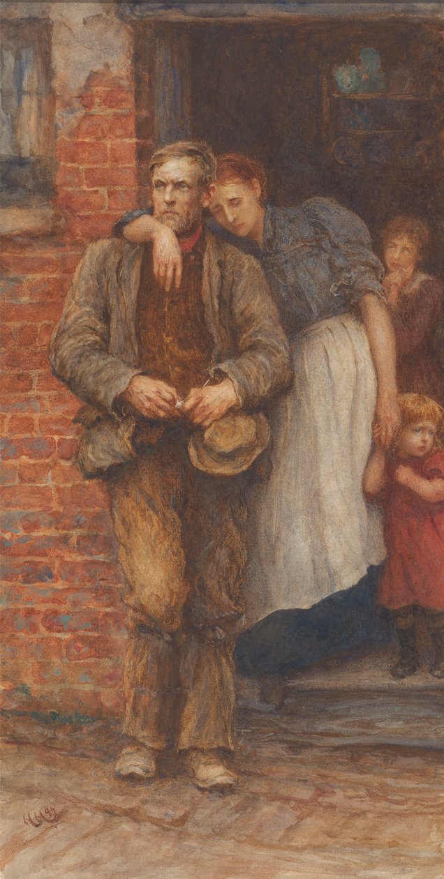 Sztrájkolnak alkotó: Sir Hubert von Herkomer